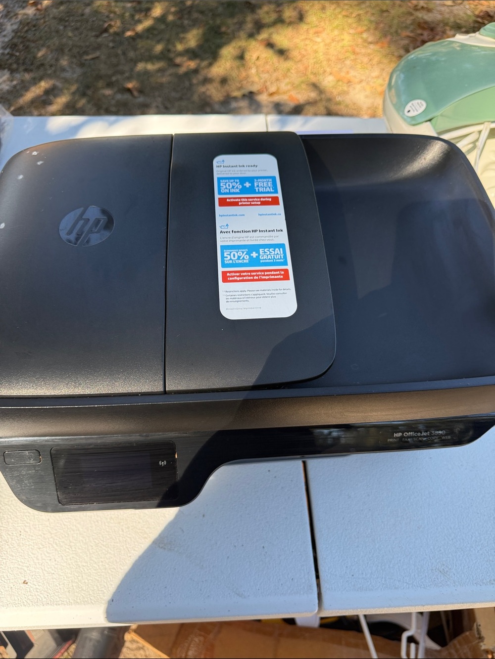 HP All-in-One Printer in Black